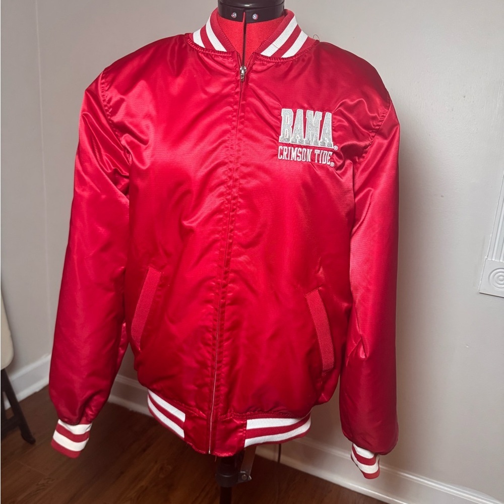 Vintage Alabama Crimson Tide Satin Jacket – Size Medium
